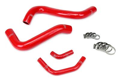HPS Performance - HPS 57-1467R Red Red Radiator Hose Kit for 03-09 Lexus GX470 4.7L V8