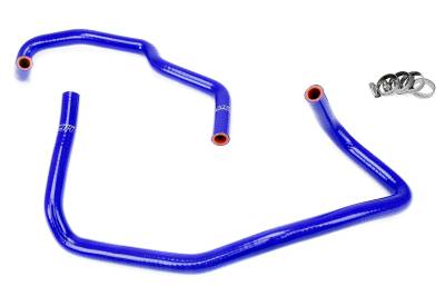 HPS Performance - HPS 57-1468-BLUE Blue Heater Coolant Hose Kit for 07-09 Toyota FJ Cruiser 4.0L