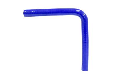 HPS Performance - HPS HTSEC90-032-L10-BLUE 5/16" 8mm ID Elbow Coupler Hose Blue 10" 90-DEG