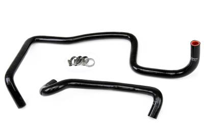 HPS Performance - HPS 57-1471-BLK Black Heater Coolant Hose Kit for 06-20 Jeep Grand Cherokee WK1