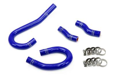 HPS Performance - HPS 57-1473-BLUE Blue Heater Coolant Hose Kit for 12-15 Jeep Grand Cherokee WK2