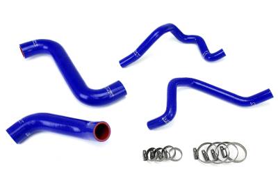 HPS Performance - HPS 57-1811-BLUE Blue Radiator/Heater Coolant Hose Kit for 05 Subaru Impreza WRX