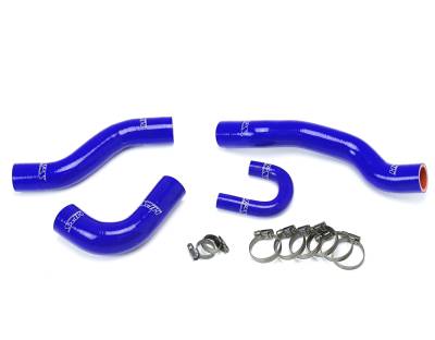 HPS Performance - HPS 57-1477-BLUE Blue Radiator Hose Kit for 84-95 Toyota 4Runner 22RE EFI