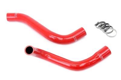 HPS Performance - HPS 57-1819 Red Red Radiator Coolant Hose Kit for 09-10 Dodge Challenger 3.5L V6