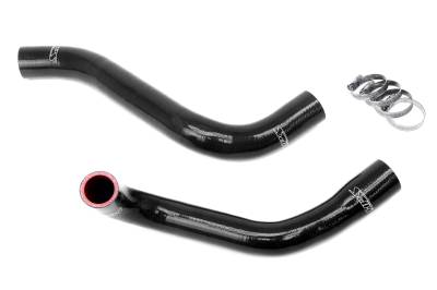 HPS Performance - HPS 57-1819-BLK Black Radiator Coolant Hose Kit for 09-10 Dodge Challenger V6