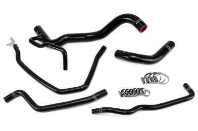 HPS Performance - HPS 57-1479-BLK Black Radiator Hose Kit for 11-16 Scion TC