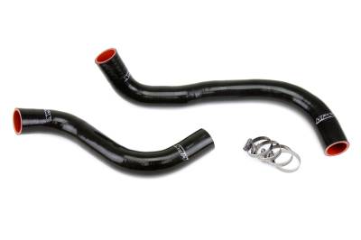 HPS Performance - HPS 57-1828-BLK Black Radiator Coolant Hose Kit for Select 01-10 Lexus GS/SC 4.3