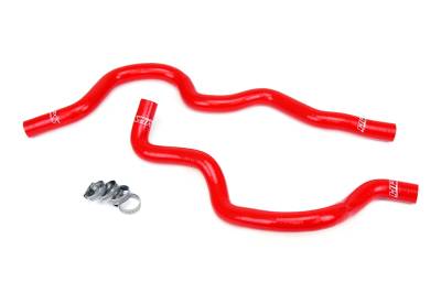 HPS Performance - HPS 57-1872 Red Red Heater Coolant Hose Kit for 12-17 Toyota Camry 2.5L