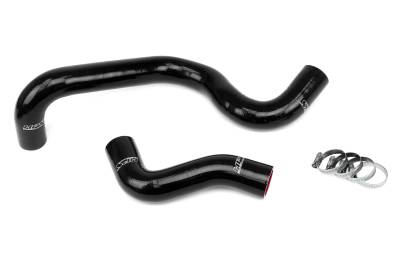 HPS Performance - HPS 57-1859-BLK Black Radiator Coolant Hose Kit for Select 14-20 Lexus IS & GS
