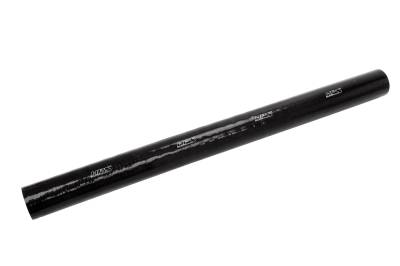 HPS Performance - HPS HTST-3F-650-BLK 6.5" 165mm ID Straight Coupler Hose Black 3' L 350F 177C