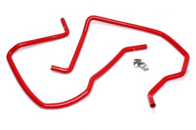 HPS Performance - HPS 57-1498H-RED Red heater Coolant Hose Kit for 04-06 Dodge RAM 1500 SRT10