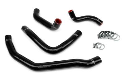 HPS Performance - HPS 57-1500-BLK Black Radiator Hose Kit for 90-99 Toyota MR2 3SGTE Turbo
