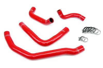 HPS Performance - HPS 57-1500 Red Red Radiator Hose Kit for 90-99 Toyota MR2 3SGTE Turbo