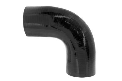 HPS Performance - HPS HTSEC90-325-BLK 3.25" 83mm ID Elbow Coupler Hose 4-Ply Black 90-DEG