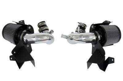 HPS Performance - HPS 827-703P Polished Air Intake Kit for 19-24 Hyundai Genesis G70 3.3L V6