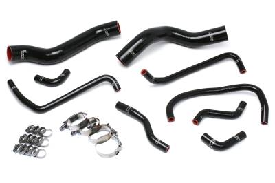 HPS Performance - HPS 57-1503-BLK Black Radiator/Heater Coolant Hose Kit for 13-17 Dodge Viper