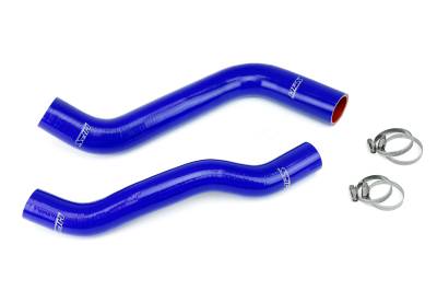 HPS Performance - HPS 57-1835-BLUE Radiator Coolant Hose Kit for 06-10 Jeep Commander Cherokee