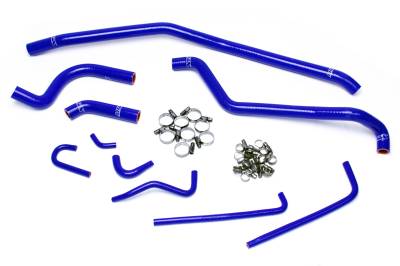 HPS Performance - HPS 57-1504-BLUE Blue Radiator Hose Kit for 04-09 Kawasaki KFX700