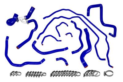 HPS Performance - HPS 57-1511-BLUE Radiator/Heater Coolant Hose Kit for 07-09 Mazda Mazdaspeed
