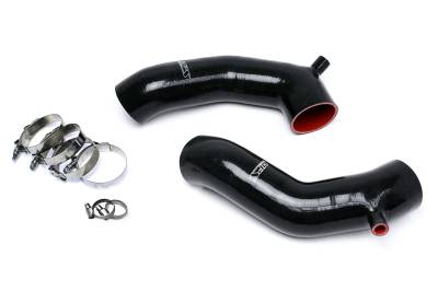 HPS Performance - HPS 57-1517-BLK Black Post MAF Air Intake Hose Kit for 11-13 Infiniti M56 5.6L
