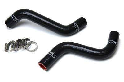 HPS Performance - HPS 57-1524-BLK Black Radiator Hose Kit for 14-17 Yamaha YFZ450R