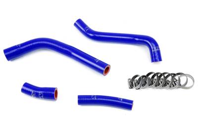 HPS Performance - HPS 57-1757-BLUE Blue Radiator Coolant Hose Kit for 14-17 Yamaha YZ450F
