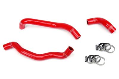 HPS Performance - HPS 57-1792H Red Red Heater Coolant Hose Kit for 06-09 Infiniti M35 3.5L V6