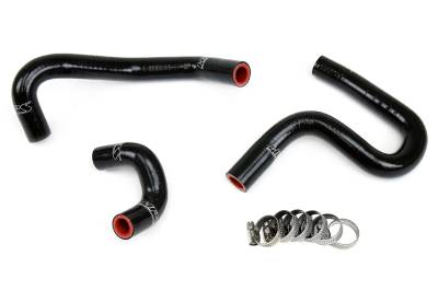 HPS Performance - HPS 57-1763-BLK Black Heater Hose Kit for 95-04 Toyota Tacoma V6 3.4L