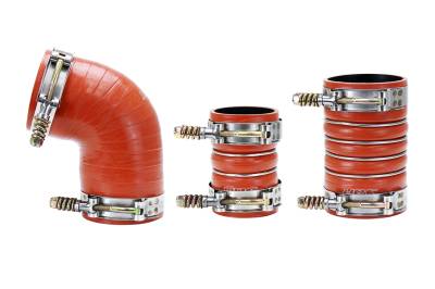 HPS Performance - HPS 57-1573 Intercooler Hose Boots Kit for 06-10 LBZ LMM Duramax Diesel