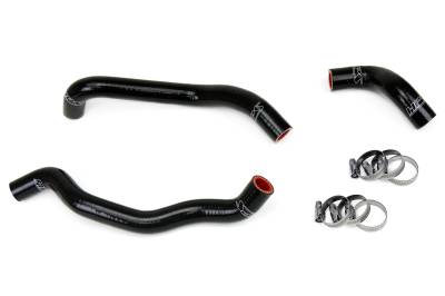 HPS Performance - HPS 57-1792H-BLK Black Heater Coolant Hose Kit for 06-09 Infiniti M35 3.5L V6