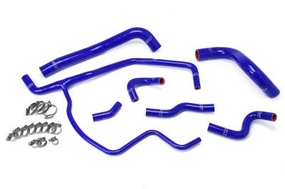 HPS Performance - HPS 57-1583-BLUE Blue Radiator/Heater Coolant Hose Kit for 11-20 Dodge Charger