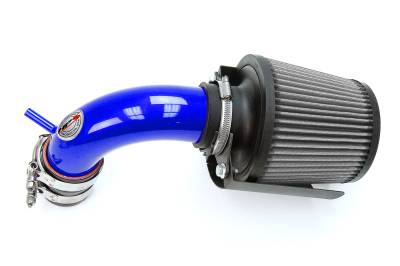 HPS Performance - HPS 827-580BL Blue Air Intake Kit for 14-15 Ford Fiesta 1.6L