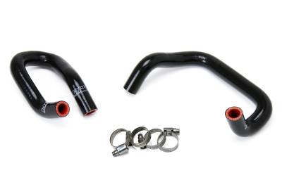 HPS Performance - HPS 57-1586-BLK Black Heater Coolant Hose Kit for 01-05 Lexus IS300 I6 3.0L