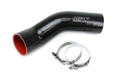 HPS Performance - HPS 57-1879-BLK Black Air Intake Hose Kit Post MAF for 93-94 Toyota Land Cruiser