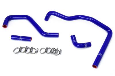 HPS Performance - HPS 57-1587-BLUE Blue Heater Coolant Hose Kit for 84-88 Toyota Pickup 22RE