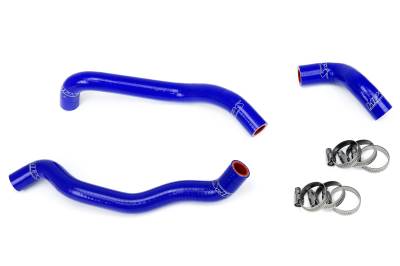 HPS Performance - HPS 57-1792H-BLUE Blue Heater Coolant Hose Kit for 06-09 Infiniti M35 3.5L V6