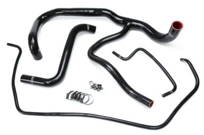 HPS Performance - HPS 57-1594R-BLK Black Radiator Hose Kit for 14-17 Chevy Silverado V6 4.3L