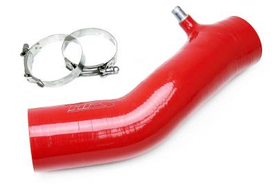 HPS Performance - HPS 57-1600 Red Red Air Intake Kit Post MAF Hose for 16-23 Toyota Tacoma 3.5L V6