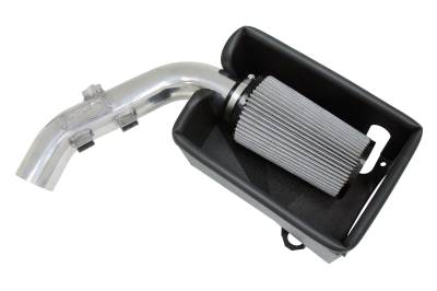 HPS Performance - HPS 827-698P Polished Shortram Air Intake Kit for 12-19 BMW 640i 3.0L