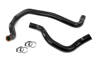 HPS Performance - HPS 57-2048-BLK Black Radiator Coolant Hose Kit for 14-19 Chevy Corvette C7