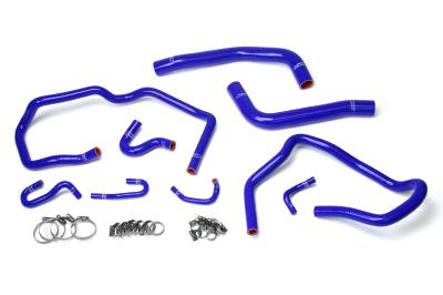 HPS Performance - HPS 57-1611-BLUE Blue Radiator/Heater CoolantHoseKit for 10-14 Toyota FJ Cruiser