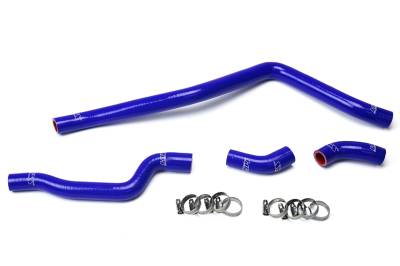 HPS Performance - HPS 57-1615-BLUE Blue Radiator Hose Kit for 01-05 Yamaha YFM660 Raptor