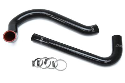 HPS Performance - HPS 57-1627-BLK Black Radiator Hose Kit for 87-95 Jeep Wrangler YJ 2.5L