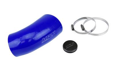 HPS Performance - HPS 57-2077-BLUE Blue Air Intake Kit Post MAF Hose 99-04 Porsche 911 Carrera F6