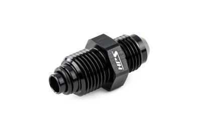 HPS Performance - HPS AN816-06-M1815INV -6AN Male To Metric M18X1.5 Male O-Ring Tip Adapter Black