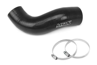 HPS Performance - HPS 57-1922-BLK Black Air Intake Post MAF Hose Kit for 15-21 Volkswagen GTI TSI