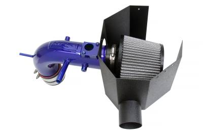 HPS Performance - HPS 827-691BL Blue Shortram Air Intake Kit for 12-17 Toyota Camry 2.5L