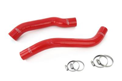 HPS Performance - HPS 57-2130 Red Red Radiator Coolant Hose Kit for 09-13 Dodge RAM 1500 V8