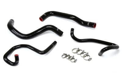 HPS Performance - HPS 57-1640-BLK Black Radiator/Heater Coolant Hose Kit for 05-22 Toyota Tacoma