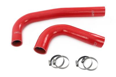 HPS Performance - HPS 57-1308 Red Radiator Hose Kit for 10 Dodge RAM 2500 6.7L Diesel Turbo